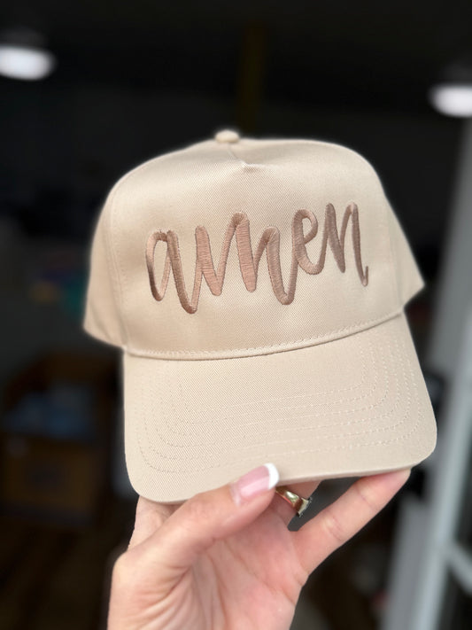 Amen | Embroidered Hat