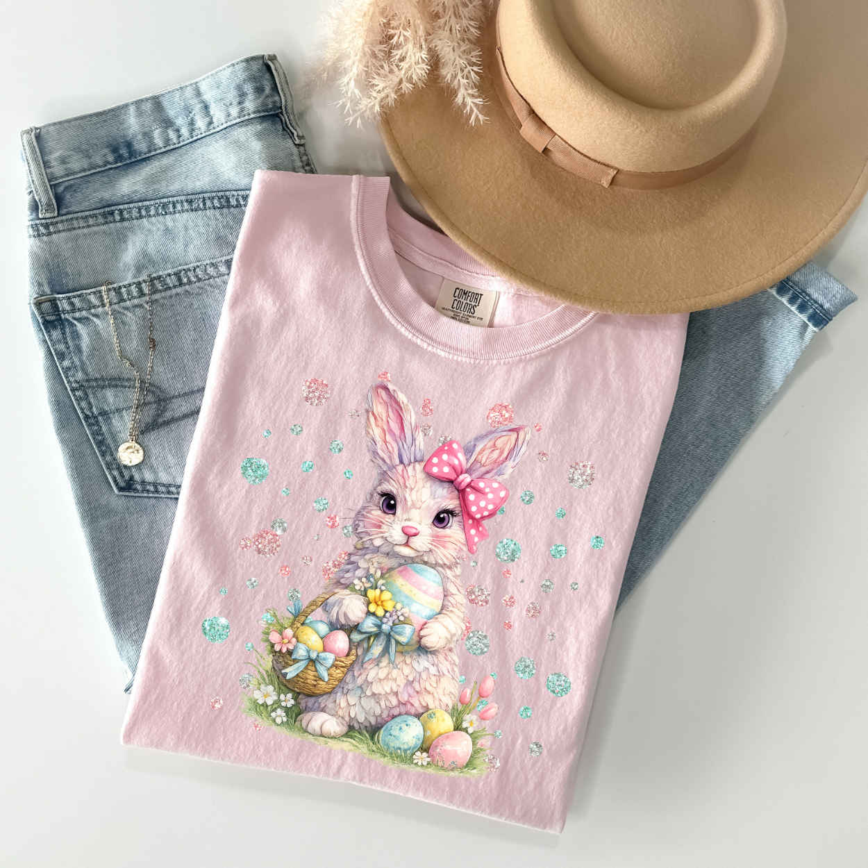 Easter Bunny Pastel - COMPLETED TEE