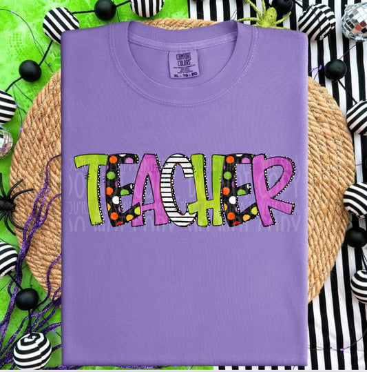 Halloween TEACHER- Transfer (SDD)