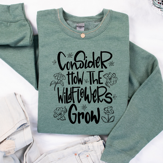 Consider How The Wildflowers Grow - TRANSFER (OHDD)