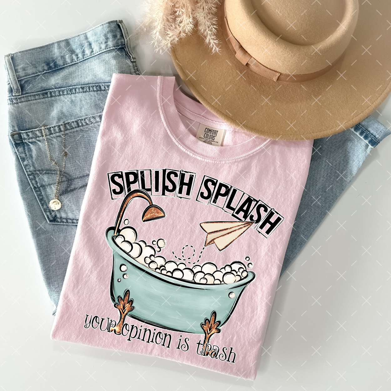Splish Splash Your Opinion Is Trash / Blue - TRANSFER (Kayndi)