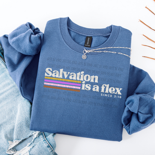 Salvation Is A Flex - TRANSFERS (TIB)