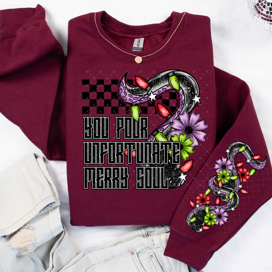 Unfortunate Merry - COMPLETED SWEATSHIRT