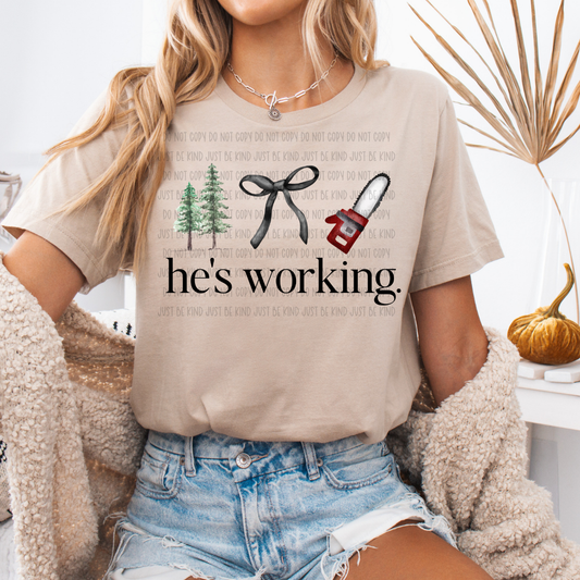 He's Working - TRANSFERS (Nine)