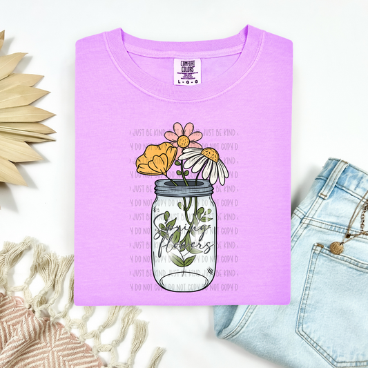 Spring Flowers -  TRANSFERS (LNCD)