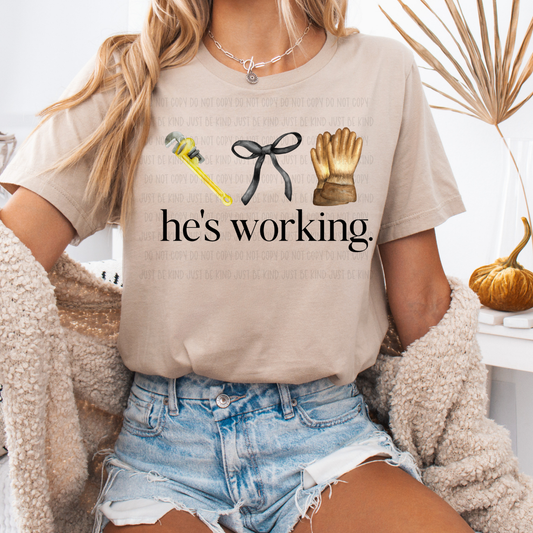 He's Working - TRANSFERS (Nine)