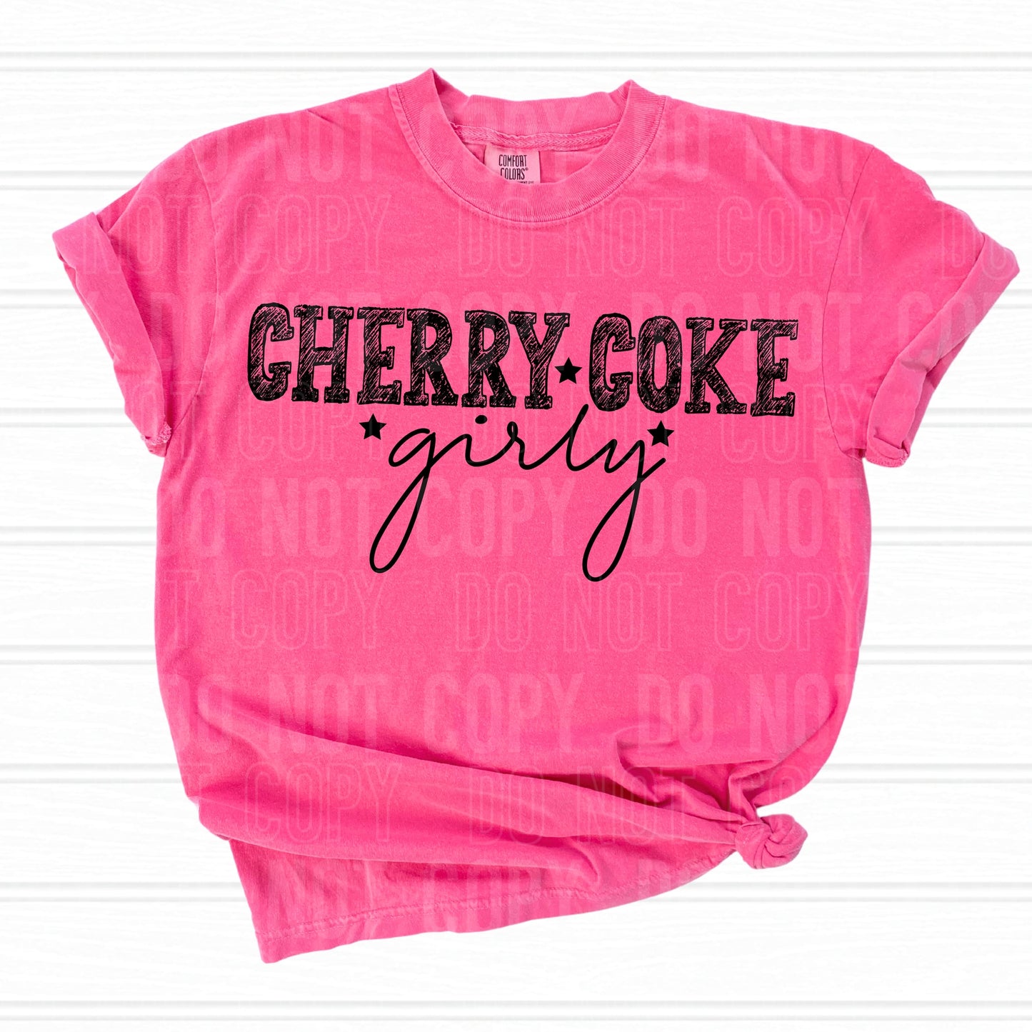 Cherry Coke Girly- TRANSFERS (SBB)