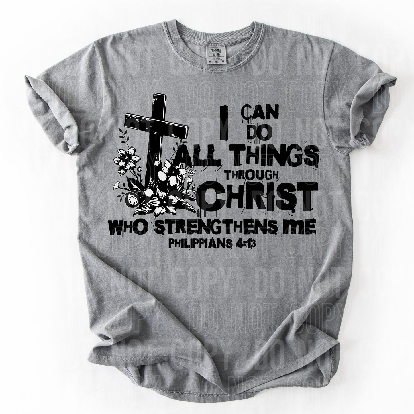I Can Do All Things Through Christ -  TRANSFERS (SBB)