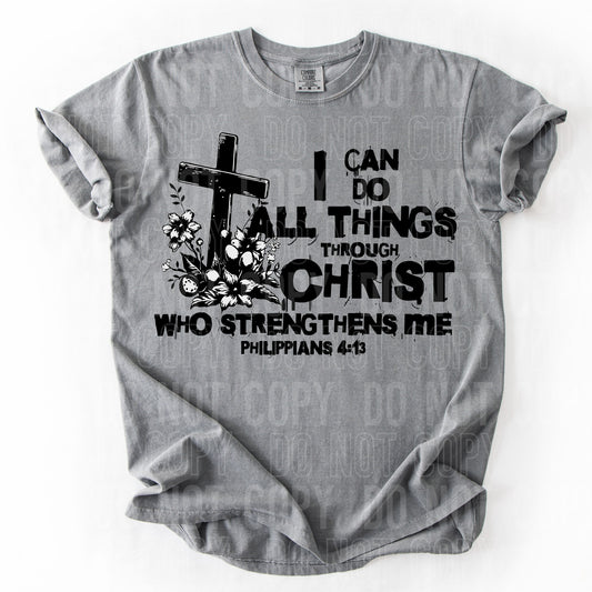 I Can Do All Things Through Christ -  TRANSFERS (SBB)