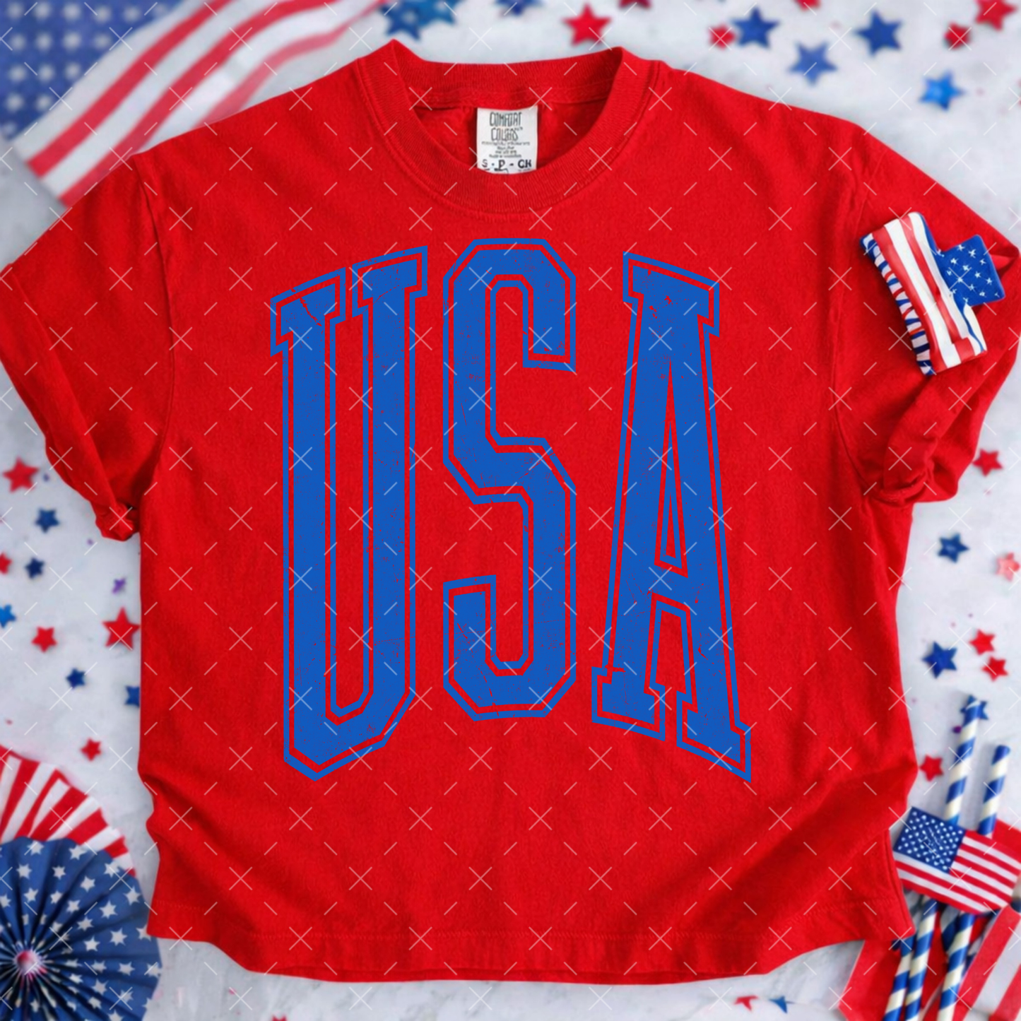 USA / Blue  - TRANSFER (S)