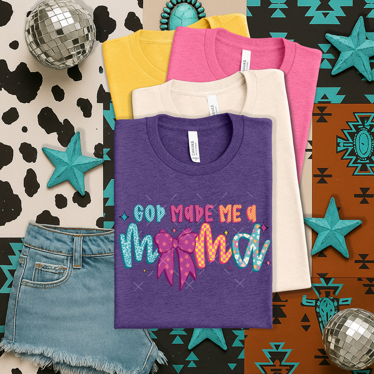 God Made Me A Mama - TRANSFER (Scarlow)