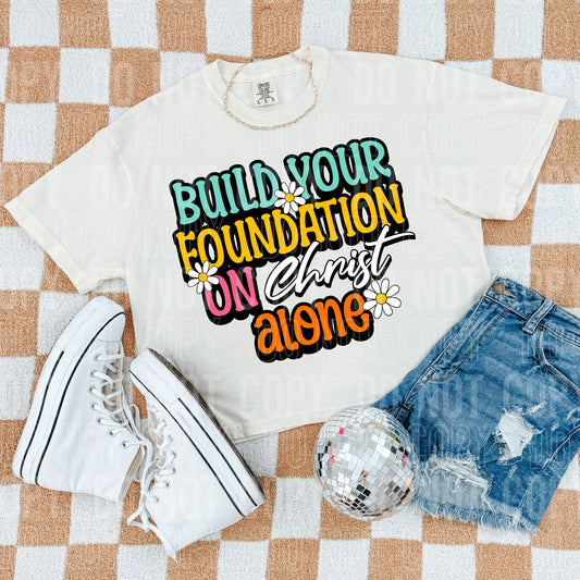 Build Your Own Foundation On Christ Alone -  TRANSFERS (SBB)