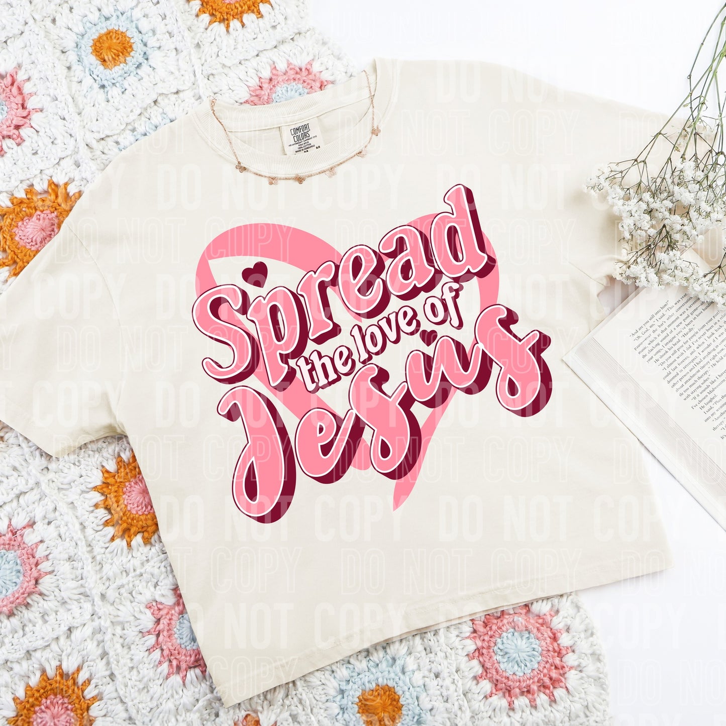 Spread The Love Of Jesus -  TRANSFERS (SBB)