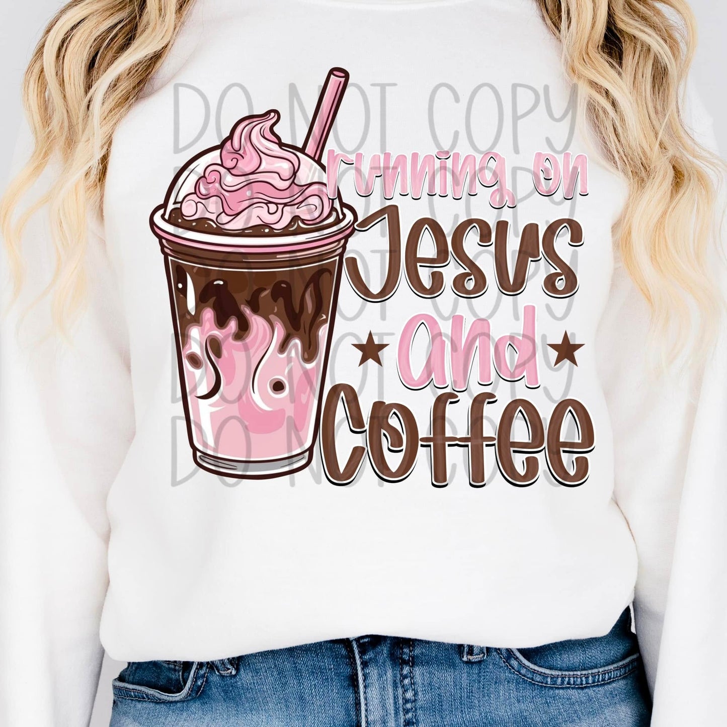 Running On Jesus And Coffee  -  TRANSFERS (FDCD)