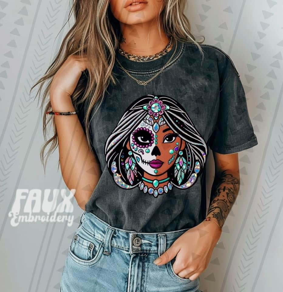 Pocahontas  Sugar Skull- Transfer (TGG)