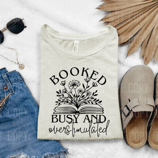 Booked Busy And Overstimulated -  TRANSFERS (SBB)