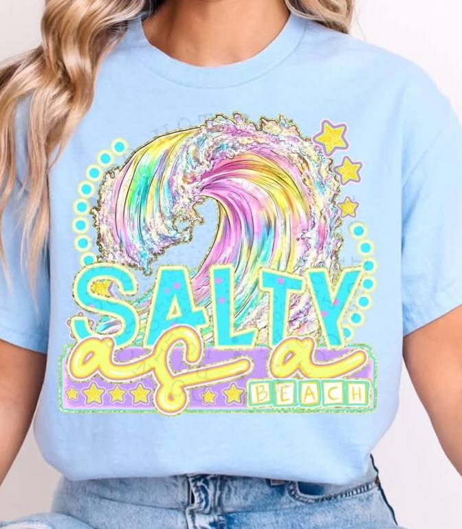 Salty As A Beach -   TRANSFERS (CST)