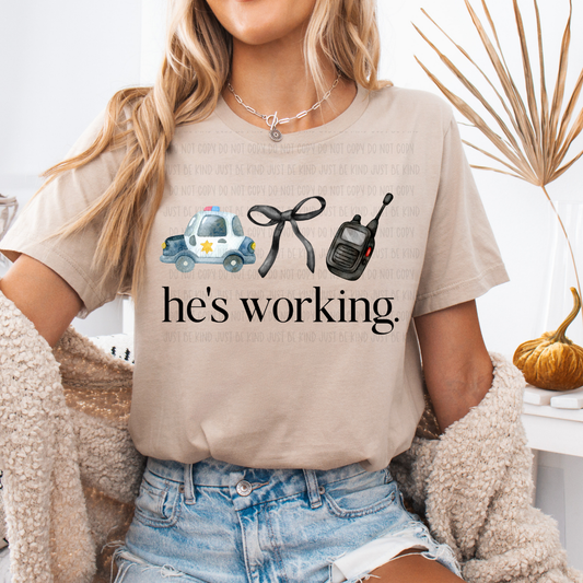 He's Working - TRANSFERS (Nine)