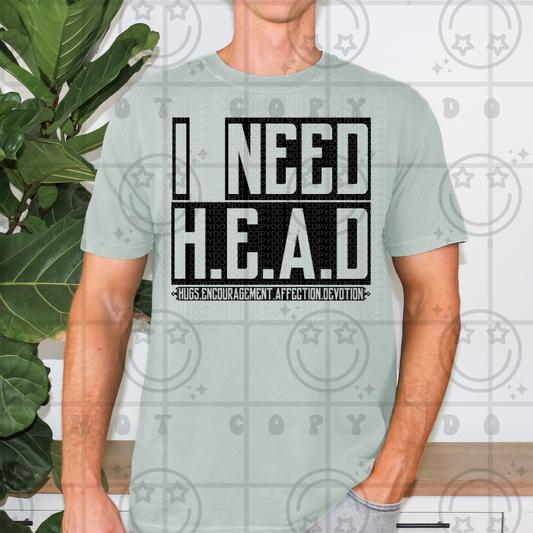 I Need H.E.A.D - TRANSFERS (HW)