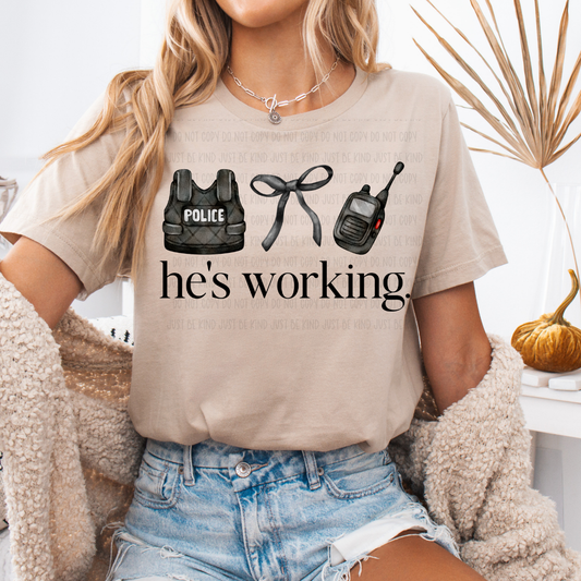 He's Working - TRANSFERS (Nine)