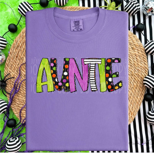 Halloween AUNTIE- Transfer (SDD)