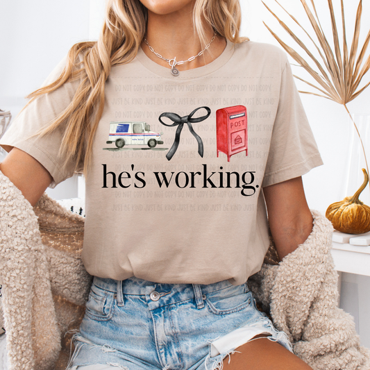 He's Working - TRANSFERS (Nine)