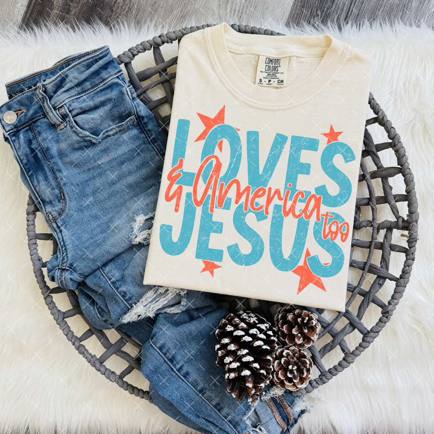 Loves America & Jesus Too - TRANSFER (S)
