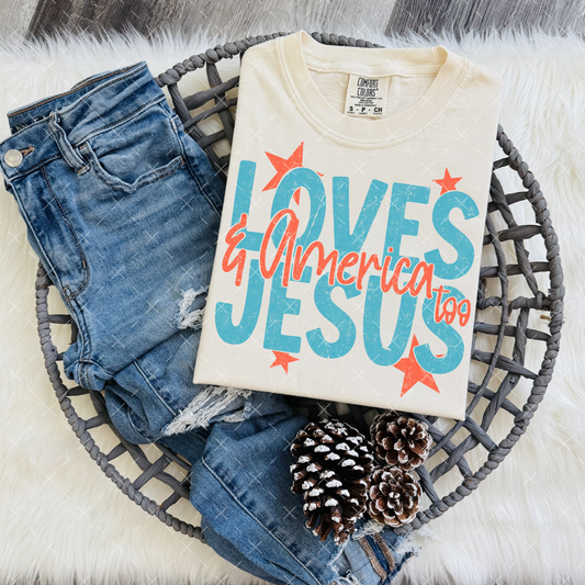 Loves America & Jesus Too - TRANSFER (S)