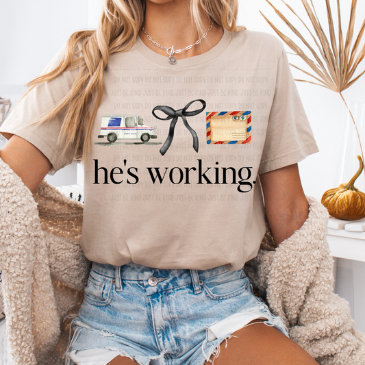 He's Working - TRANSFERS (Nine)