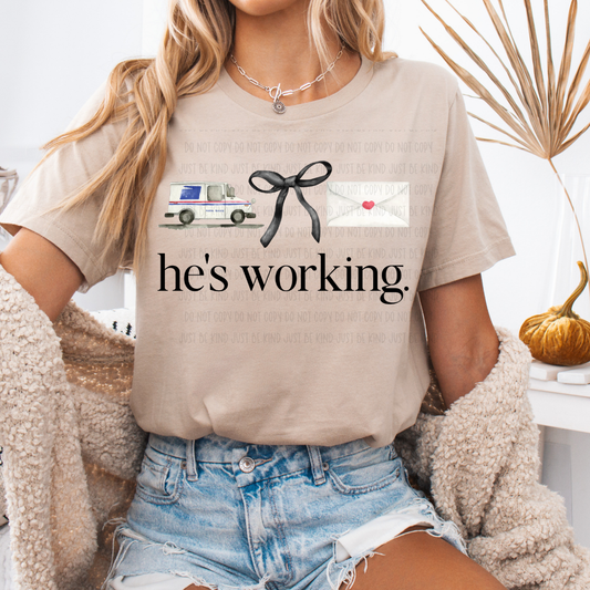 He's Working - TRANSFERS (Nine)