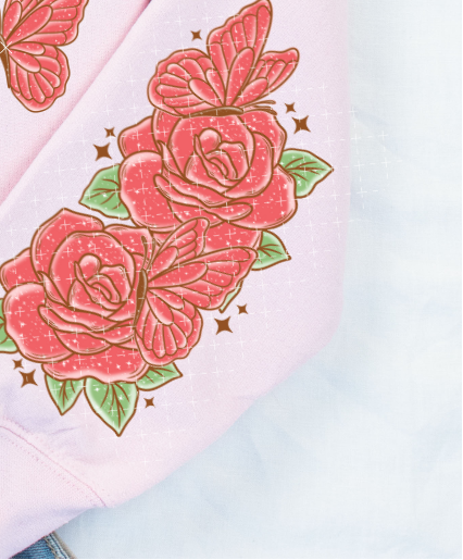 Flowers - SLEEVE ONLY- TRANSFERS (LD)