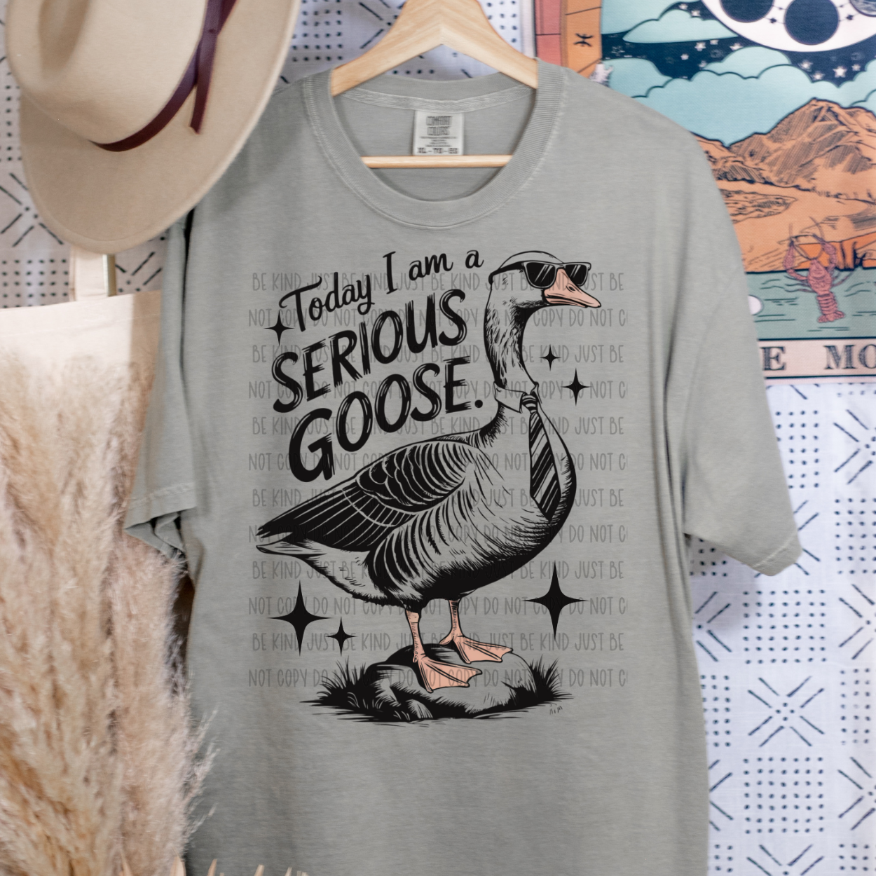 Today I Am A Serious Goose -  TRANSFERS (SS)