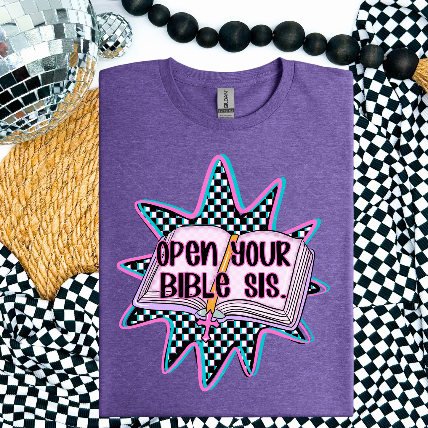 Open Your Bible Sis - COMPLETED TEE