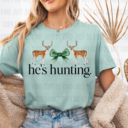 He's hunting - TRANSFERS (HO)