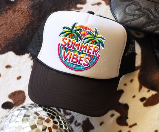 Summer Vibes- Hat Transfer (DD)