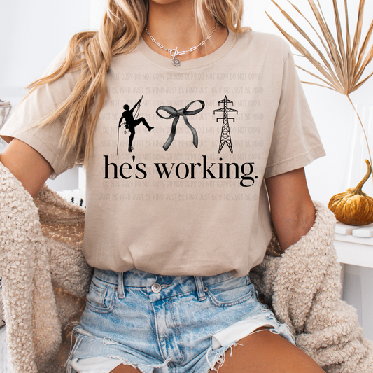 He's Working - TRANSFERS (Nine)