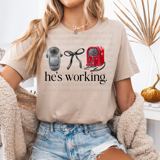 He's Working - TRANSFERS (Nine)