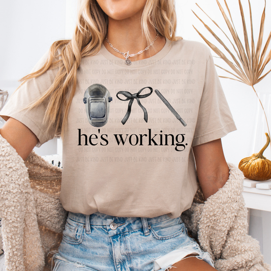 He's Working - TRANSFERS (Nine)