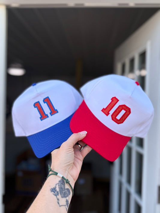 Custom Number | Embroidered Hat