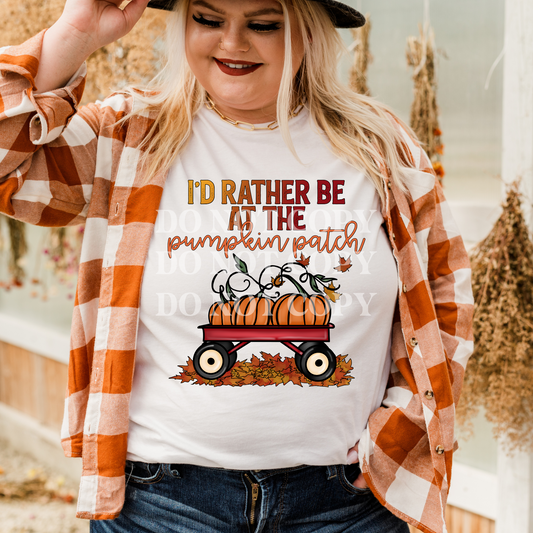 I'd Rather Be At The Pumpkin Patch -  Transfers (PH)