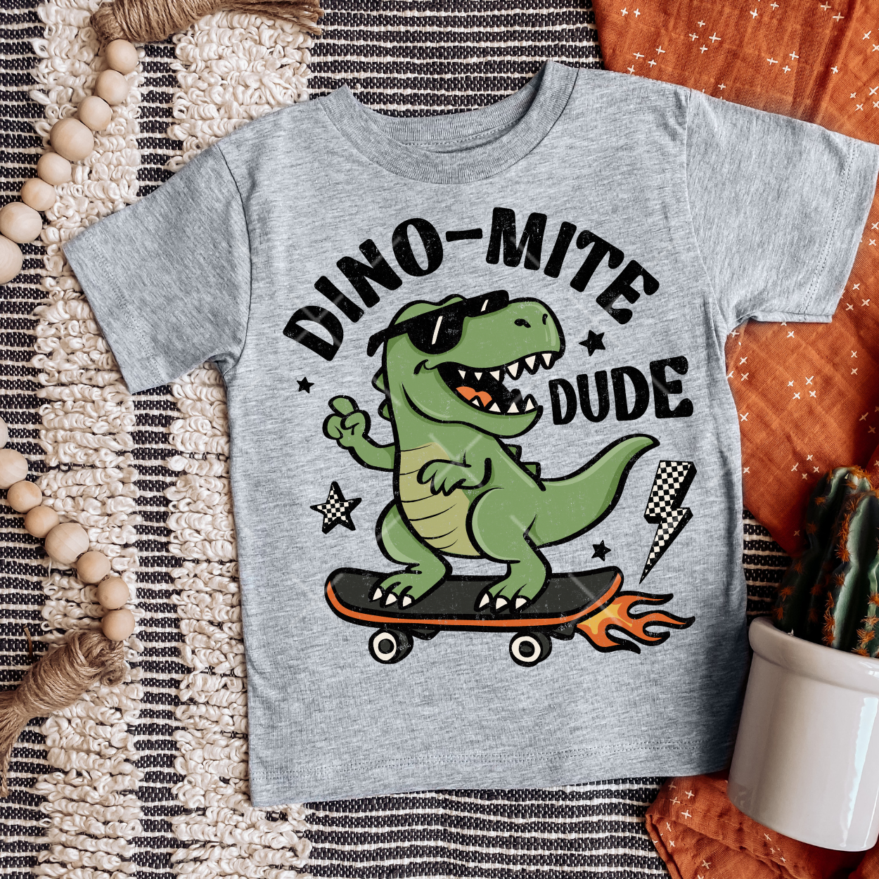Dino- Mite Dude - TRANSFER (Scarlow)