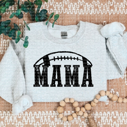 Football Mama black - Transfer (E)