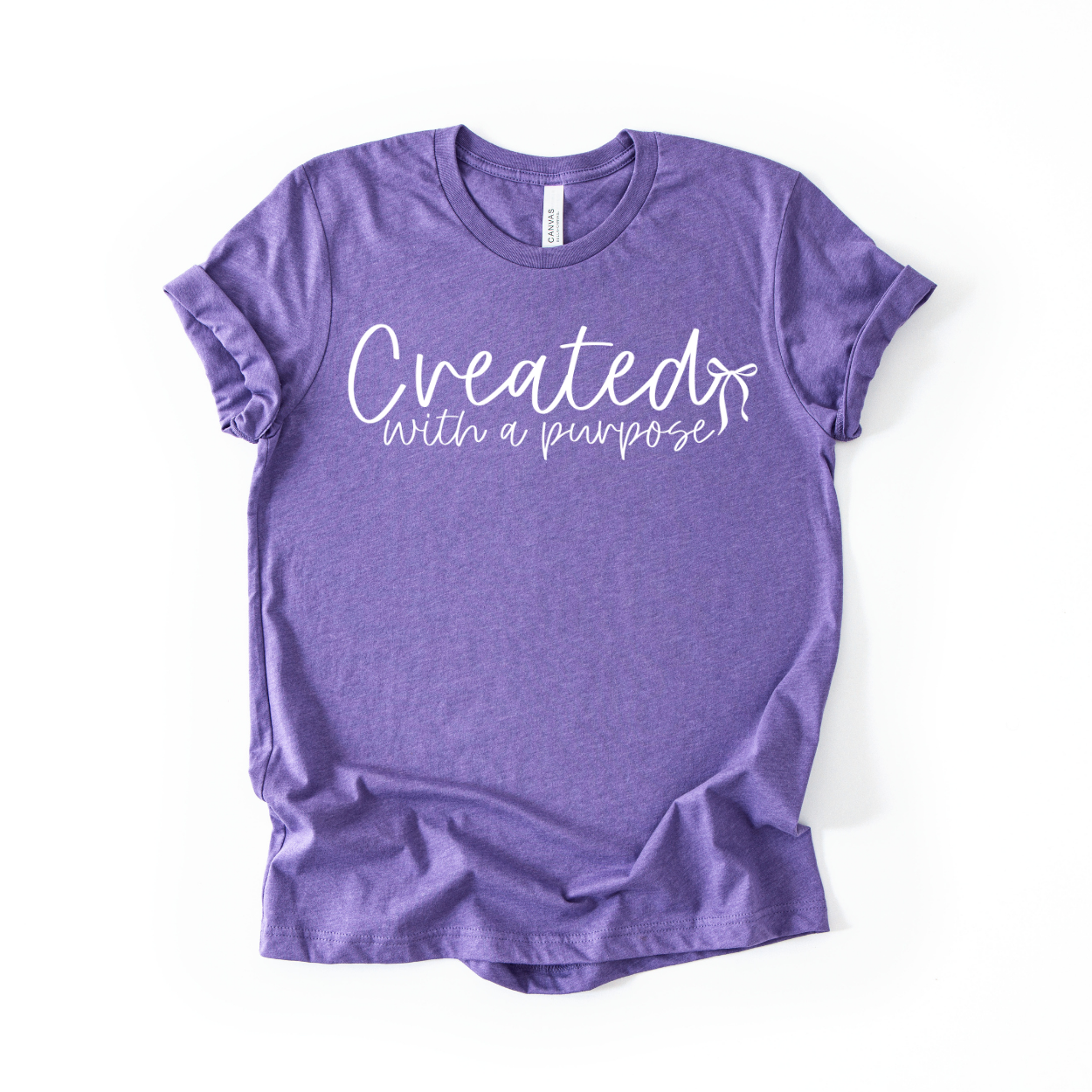 Created With A Purpose / White - TRANSFER (OHDD)