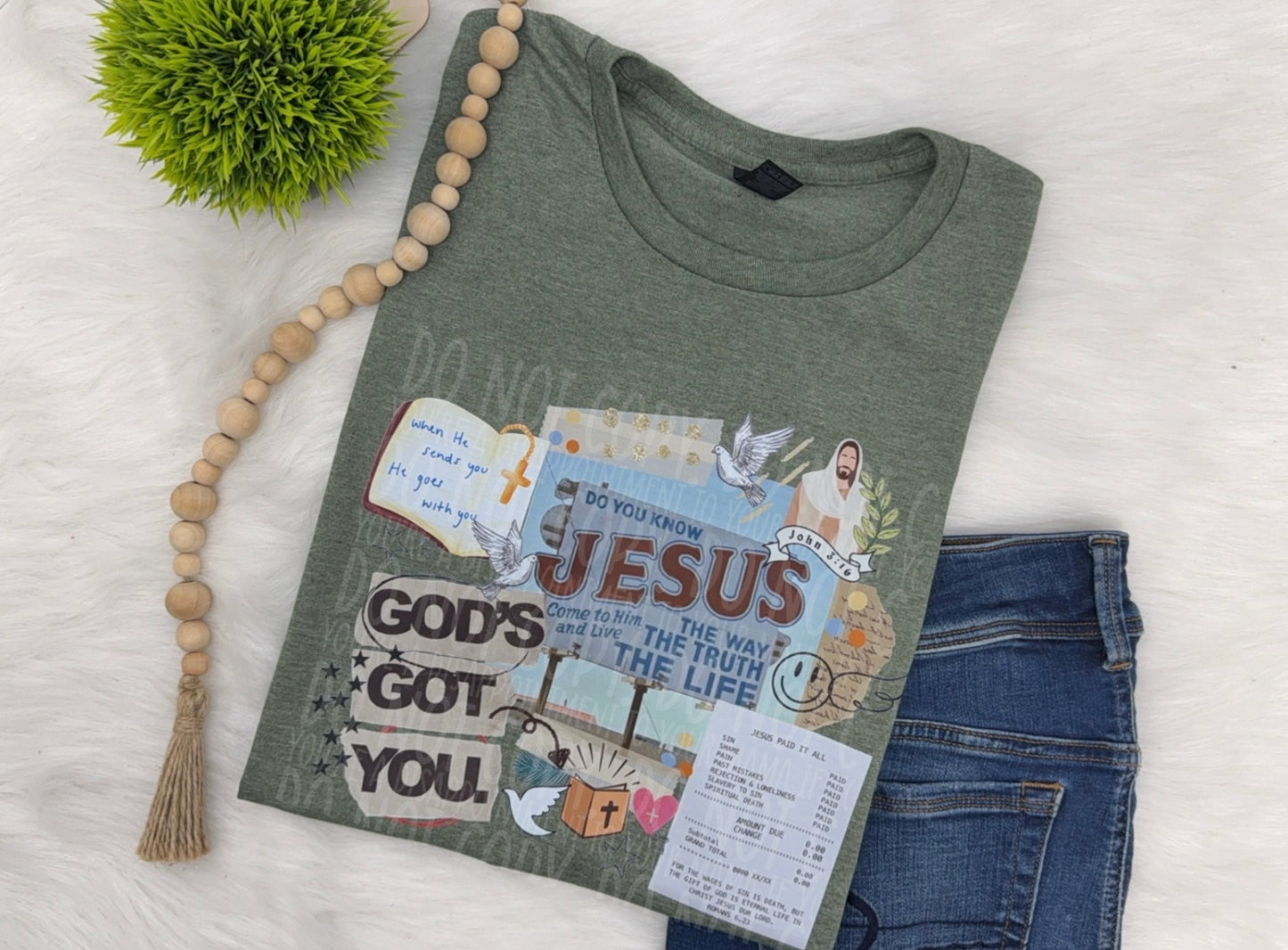 God's Got You HMG- COMPLETED TEE