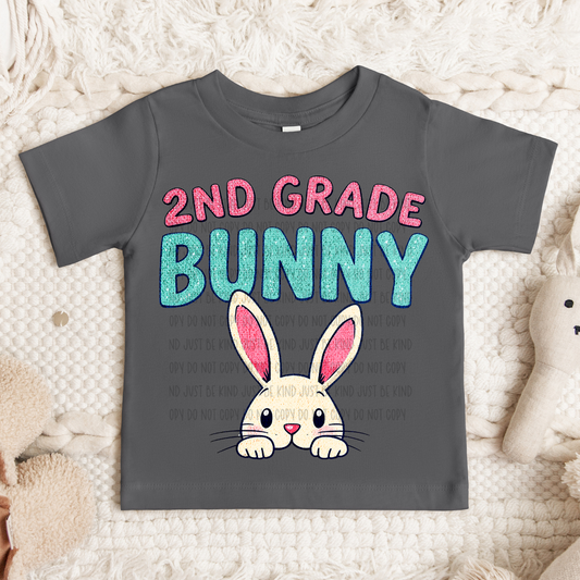 2nd Grade Bunny -  TRANSFERS (B)