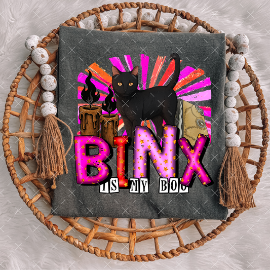 Binx Is My Boo - Transfers (CST)