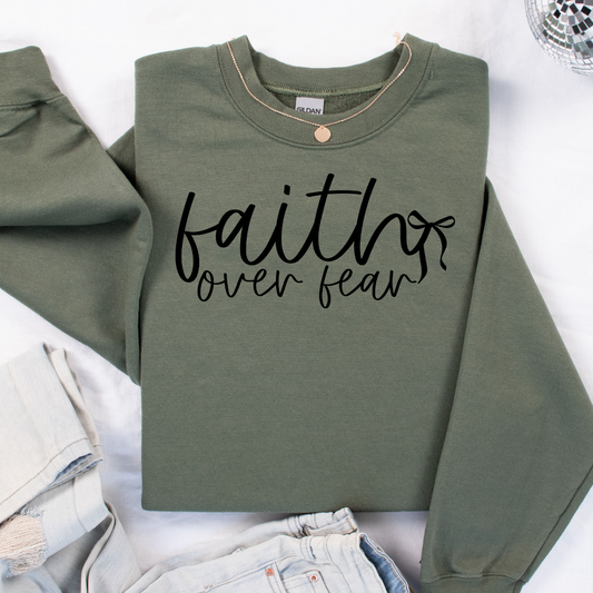 Faith Over Fear / Black - TRANSFER (OHDD)