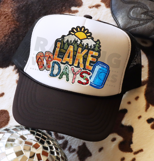 Lake Days - Hat Transfer