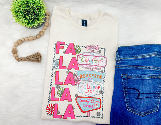 Fa La La La La- COMPLETED TEE