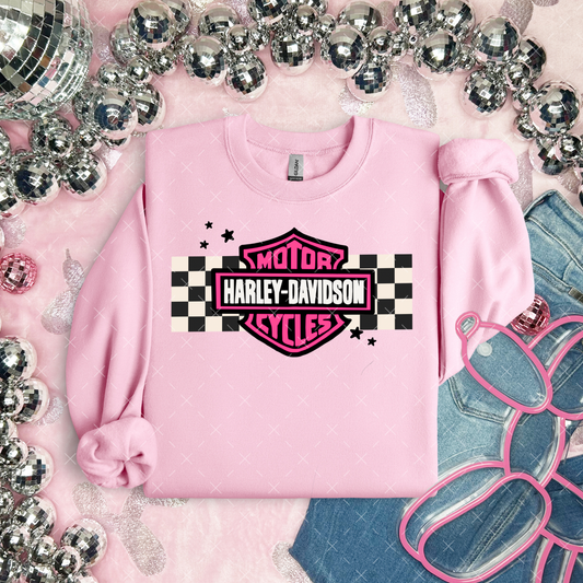 Motor Cycles / Pink - TRANSFER (BB)